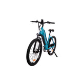 Woman electric bicycle 7 speed step through touring hybrid ebike removable battery 500W 750W 1000W motor