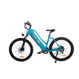 Woman electric bicycle 7 speed step through touring hybrid ebike removable battery 500W 750W 1000W motor